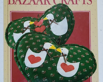 Better Homes and Gardens Country Bazaar Crafts Hardback Instruction Book - 1986