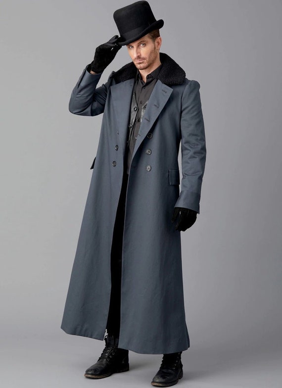 Mccall's Sewing Pattern M8137 Men's Coat - Etsy