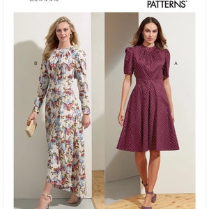 Vogue Sewing Pattern V1862 Misses&#39; Dress