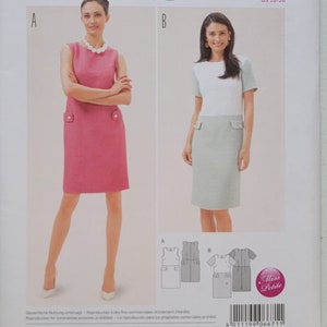 OUT of PRINT Burda Style Sewing Pattern 6671 Misses Dress
