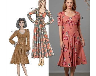 Butterick Sewing Pattern B6705 Misses' Dress - Etsy
