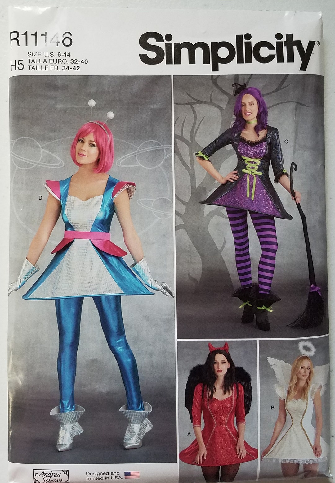 Simplicity Sewing Pattern S9349 Misses' Costume - Etsy