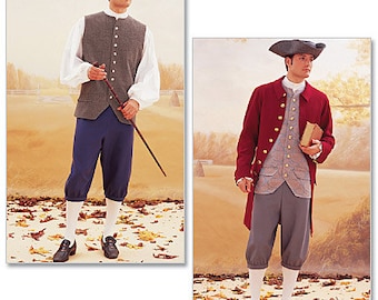 Butterick Sewing Pattern B3072 Coat, Vest, Shirt, Pants and Hat