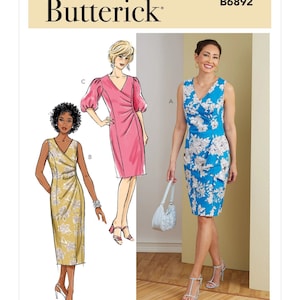Butterick Sewing Pattern B6892 Misses&#39; Dress