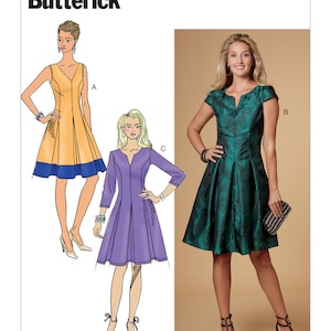 OUT of PRINT Butterick Sewing Pattern B6625 Misses'/ - Etsy