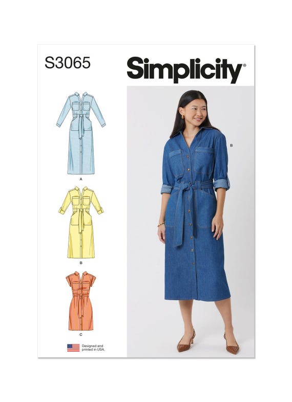 chinese dress ladies Simplicity 8411 18th Century Costume Sewing Pattern – American Duchess main image 0