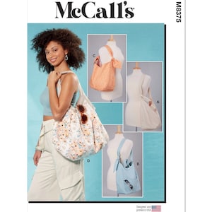 McCall&#39;s Sewing Pattern M8375 Bags in Four Styles