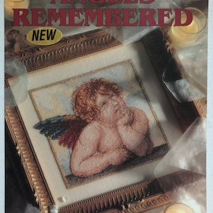 Angels Remembered Counted Cross Stitch Instruction Book - 1996
