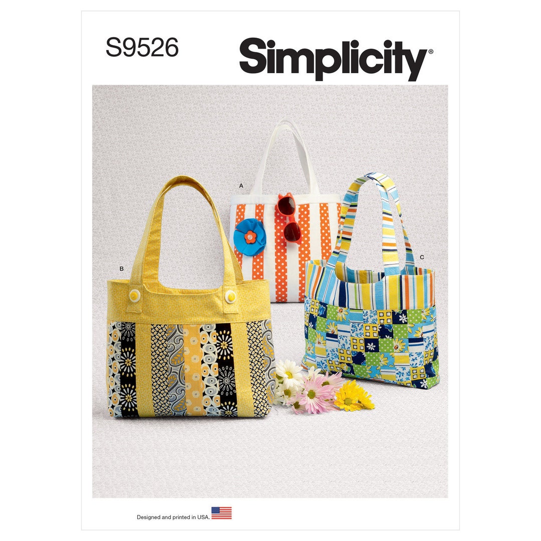 Simplicity Sewing Pattern S9526 Handbags - Etsy