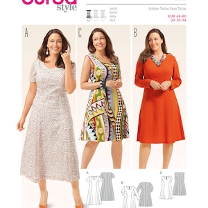 Burda Style Sewing Pattern 6680 Women&#39;s Dress