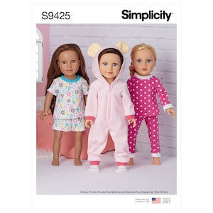 Simplicity Sewing Pattern S9425 18&quot; Doll Clothes