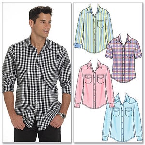 McCall's Pattern M6044 Men's Shirts