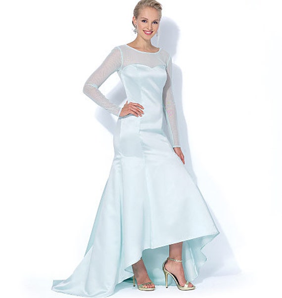 chinese dress ladies Amazon.com: McCall's Patterns M7320 Misses'/Miss Petite Mermaid-Hem and  High-Low Dresses, Size E5 (14-16-18-20-22) : Arts, Crafts & Sewing