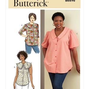 Butterick Sewing Pattern B6896 Women's Top - Etsy