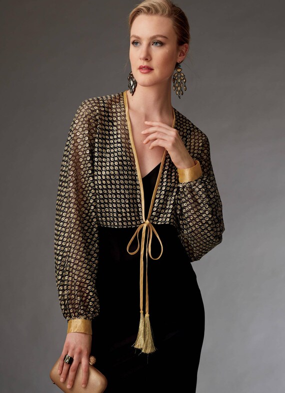 Vogue Sewing Pattern V9276 Misses' Shrugs and Capelet - Etsy