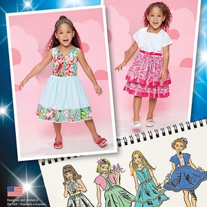 Simplicity 8225 Child's and Girls' Inspired by Project Runway