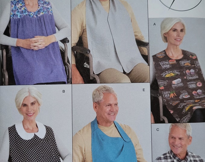 Adult Bibs Simplicity Sewing Pattern S9489 - Etsy