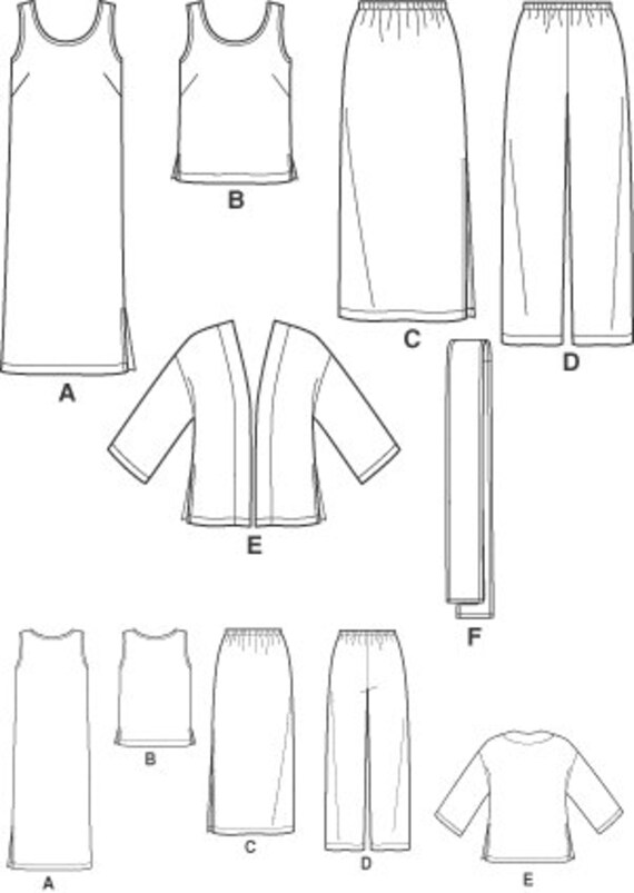 Simplicity Sewing Pattern 4552 Misses' / Women's Skirt