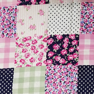 Floral Patch Cotton Fabric (35 inches)