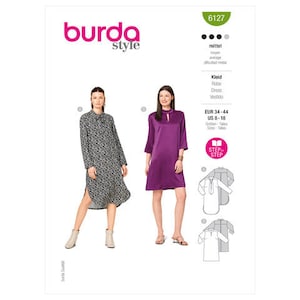 Burda Style Sewing Pattern 6127 Misses' Dresses
