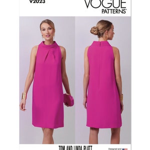 Vogue Sewing Pattern V2023  Misses&#39; Dress by Tom & Linda Platt Inc