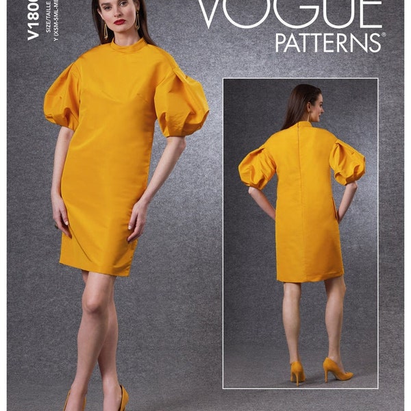 Vogue Sewing Pattern V1800 Misses' Dress