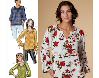 Butterick Sewing Pattern B6632 Misses' Top