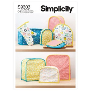 Simplicity Sewing Pattern S9303 Appliance Covers