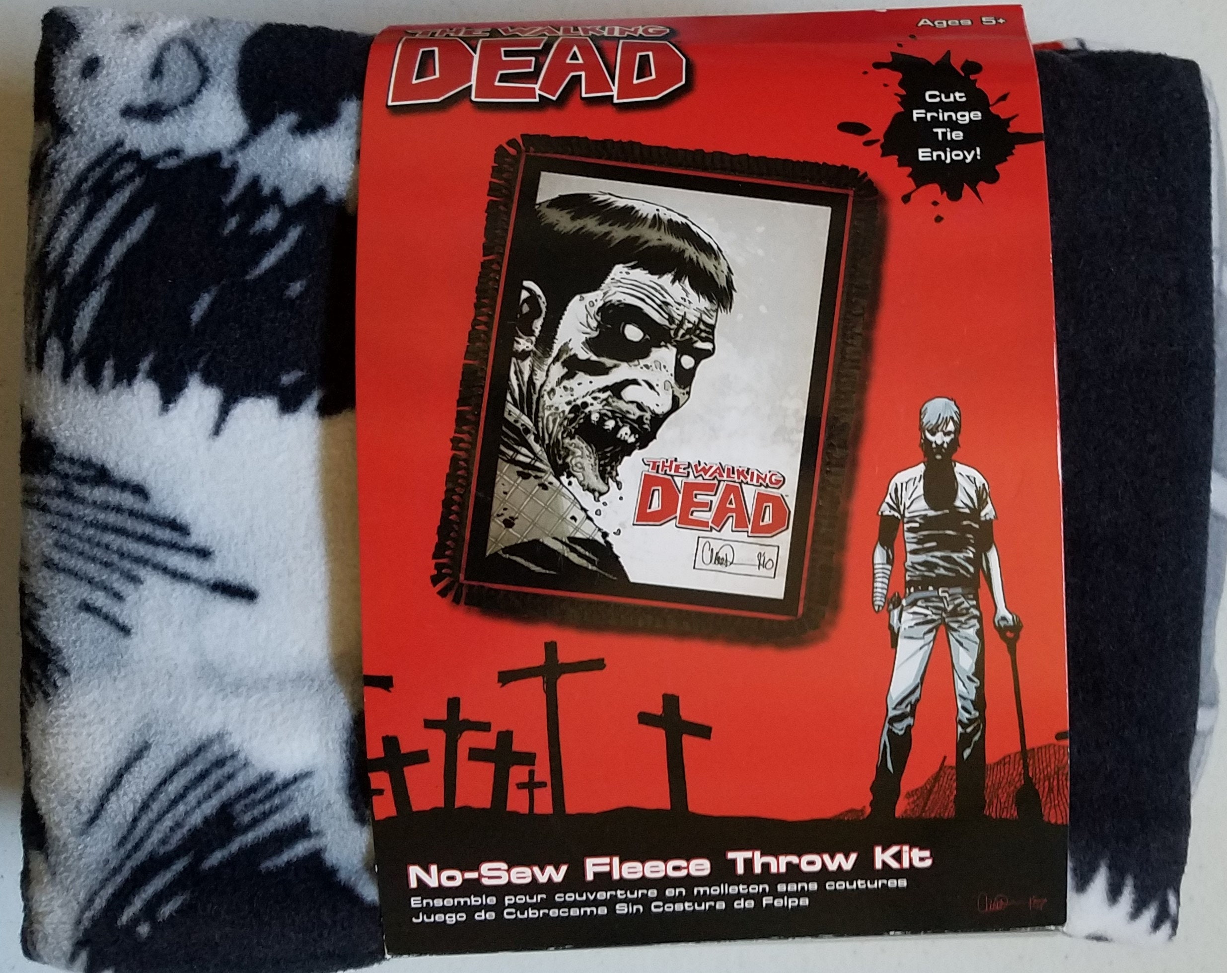 The Walking Dead Season 1 Key Art Sherpa Blanket – The Walking Dead Shop