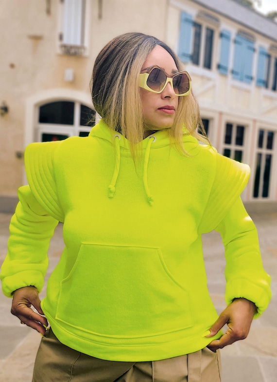 Bright Neon Yellow Hoodie Justin Bieber Hit Manhattan With A Fresh