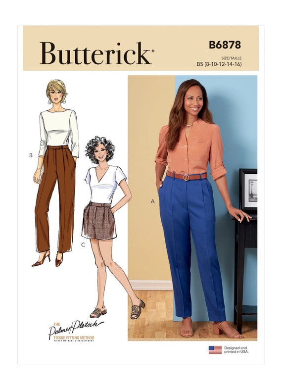 Butterick Sewing Pattern B6878 Misses 