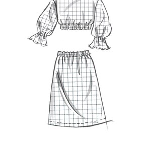 McCall's Patterns M7258 Women's Tops, Skirt & Pants Sewing Pattern - Size KK (26W-32W)