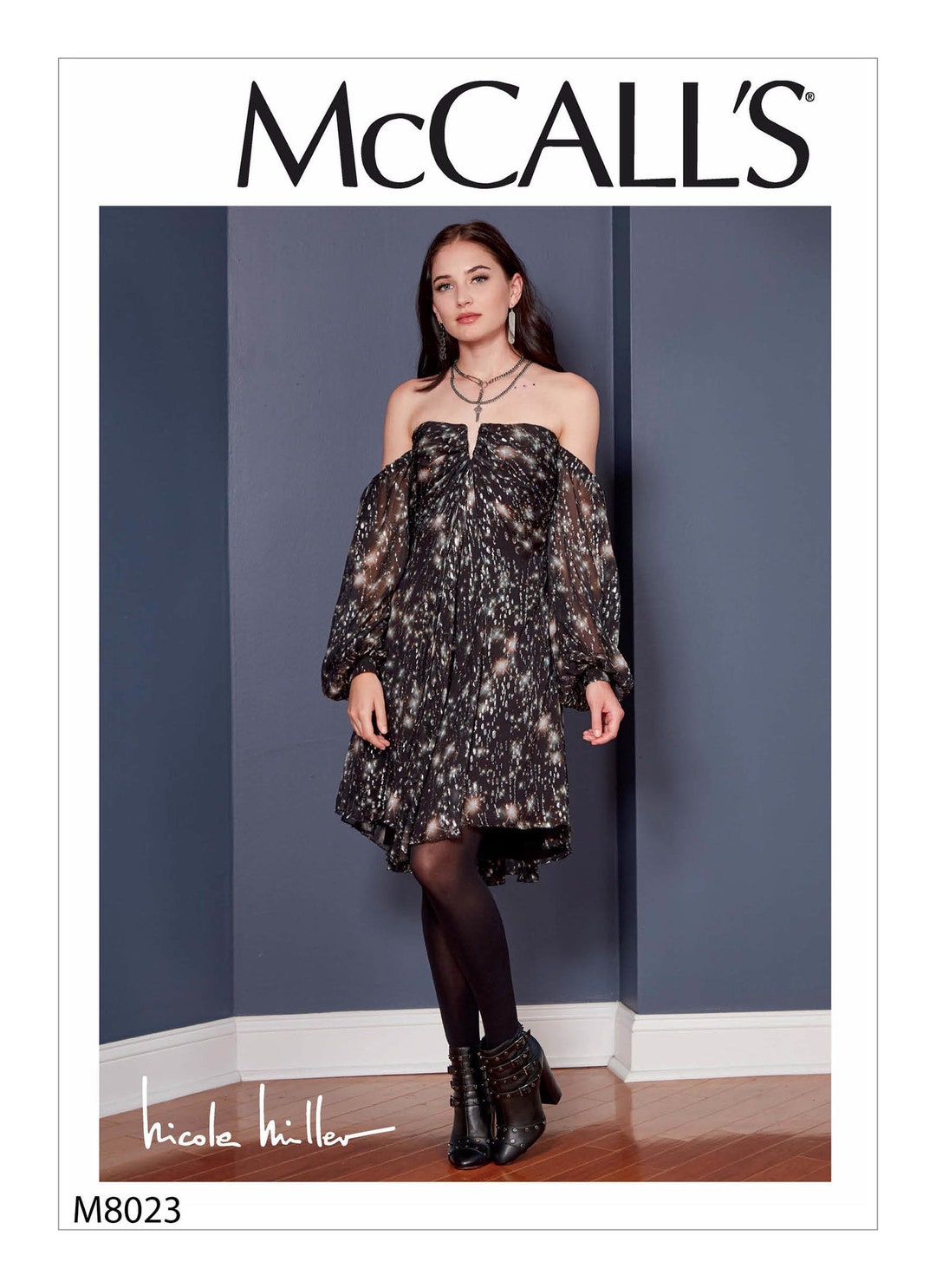 OUT of PRINT Mccall's Sewing Pattern M8023 Misses' Dresses - Etsy