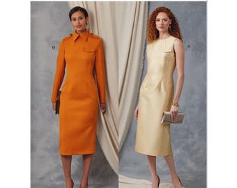 Vogue Sewing Pattern V2931 Misses' Dress - Etsy