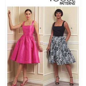 Vogue Sewing Pattern V1884 Misses&#39; Dress