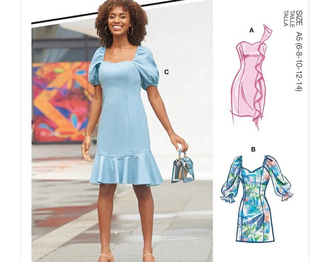 OUT of PRINT Mccall's Sewing Pattern M7947 Misses' Dresses - Etsy