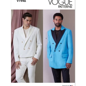 Vogue Sewing Pattern V1946 Men’s Jacket