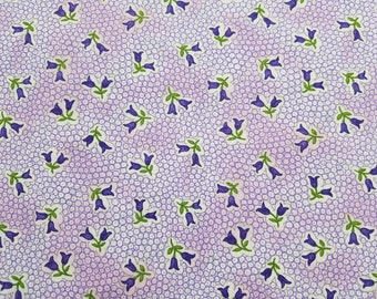Novelty Tulips Cotton Fabric sold by the yard