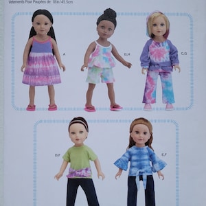 Simplicity Sewing Pattern S9499 18&quot; Doll Clothes