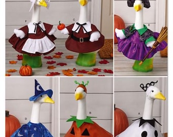 Simplicity Pattern S3186 Simplicity Sewing Pattern Porch Geese Clothes for Fall Holiday