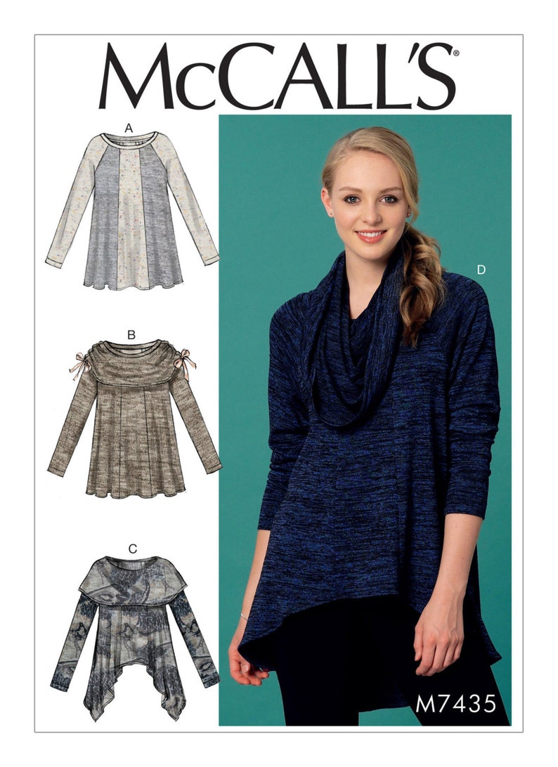 OUT of PRINT Mccall's Sewing Pattern M7435 Misses' Etsy