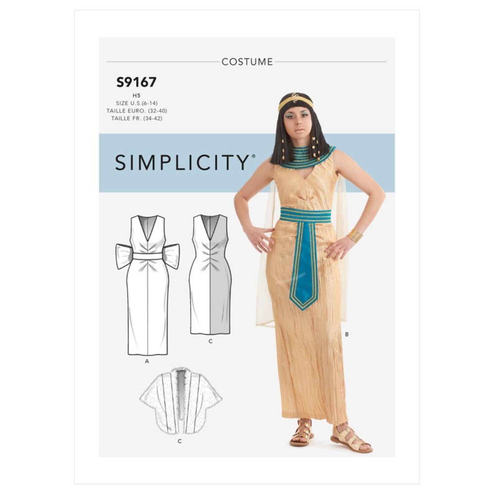 OUT of PRINT Simplicity Sewing Pattern S9167 Misses' Costumes - Etsy