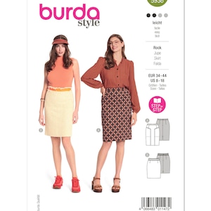 Misses' Skirt Burda Style Sewing Pattern 5936 Uncut, FF - Etsy