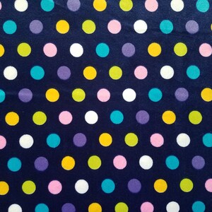 Soft & Comfy Fresh Dots Fleece Fabric (28 inches)