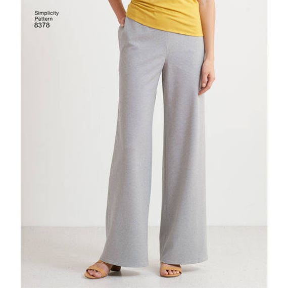 misses knit pants