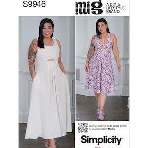 Simplicity Sewing Pattern S9946 Simplicity Sewing Pattern Misses&#39; Dresses by Mimi G Style