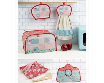 OUT of PRINT Simplicity Sewing Pattern S8900 Kitchen Accessories