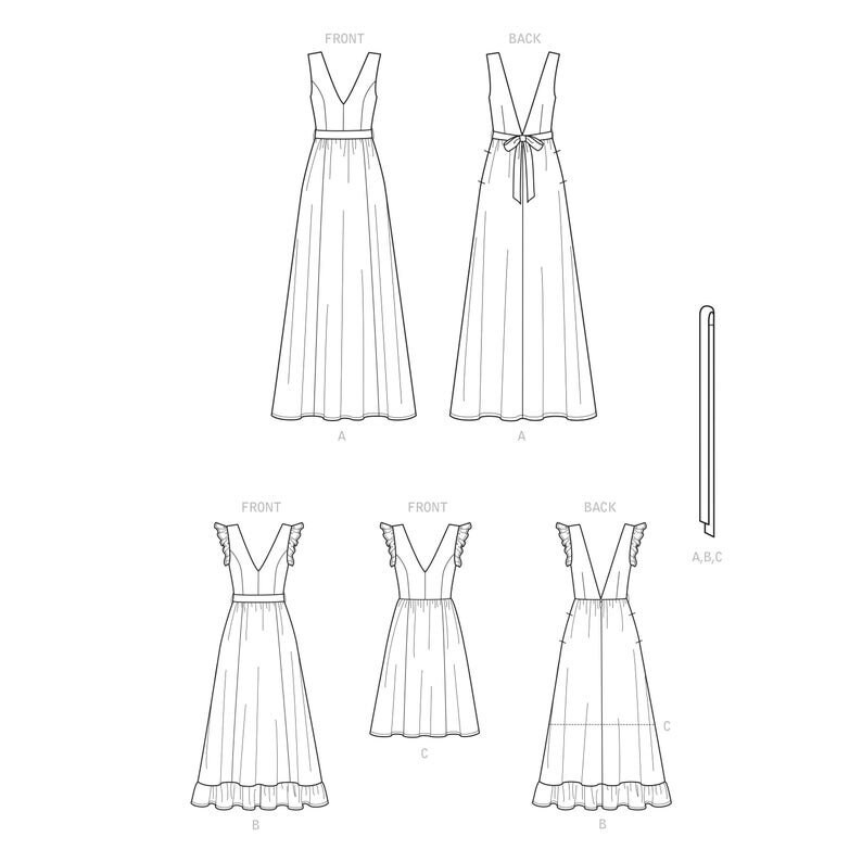Simplicity Sewing Pattern S9327 Misses' Dresses - Etsy