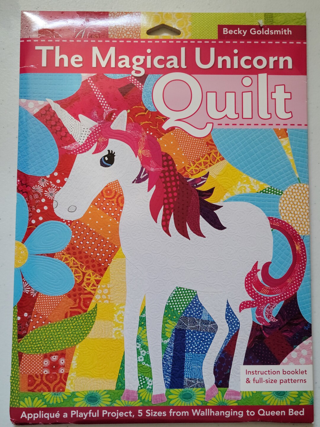 The Magical Unicorn Quilt Instruction Booklet and Full-size Patterns - Etsy