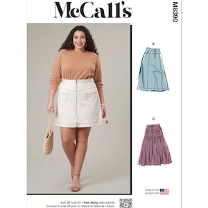 McCall's Sewing Pattern M8390 Women's Skirts